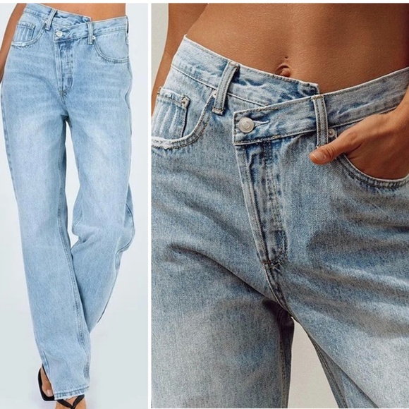 Denim - LAST ONE Sicker Than Your Average Jean Asymmetric Waist
